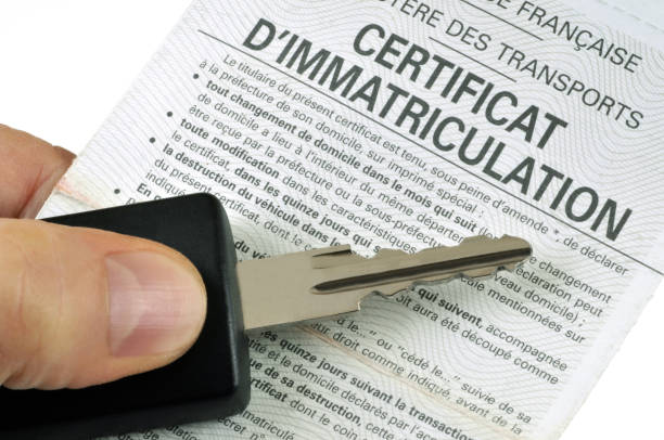 Certificat d'immatriculation (ex carte grise)