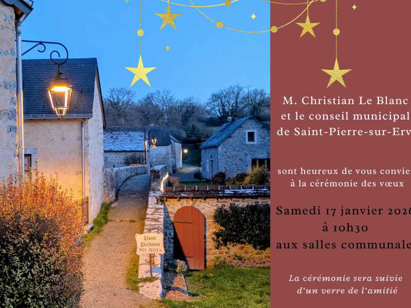 Cérémonie des vœux